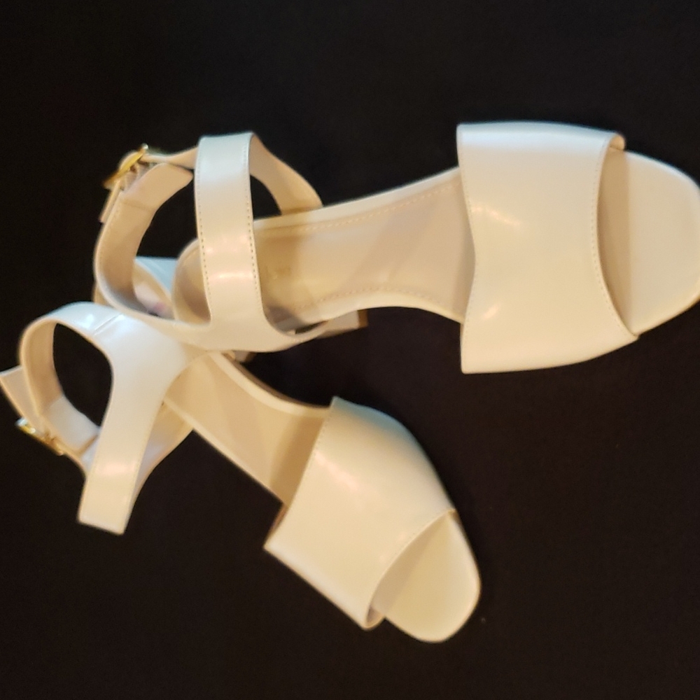 Beige sandals